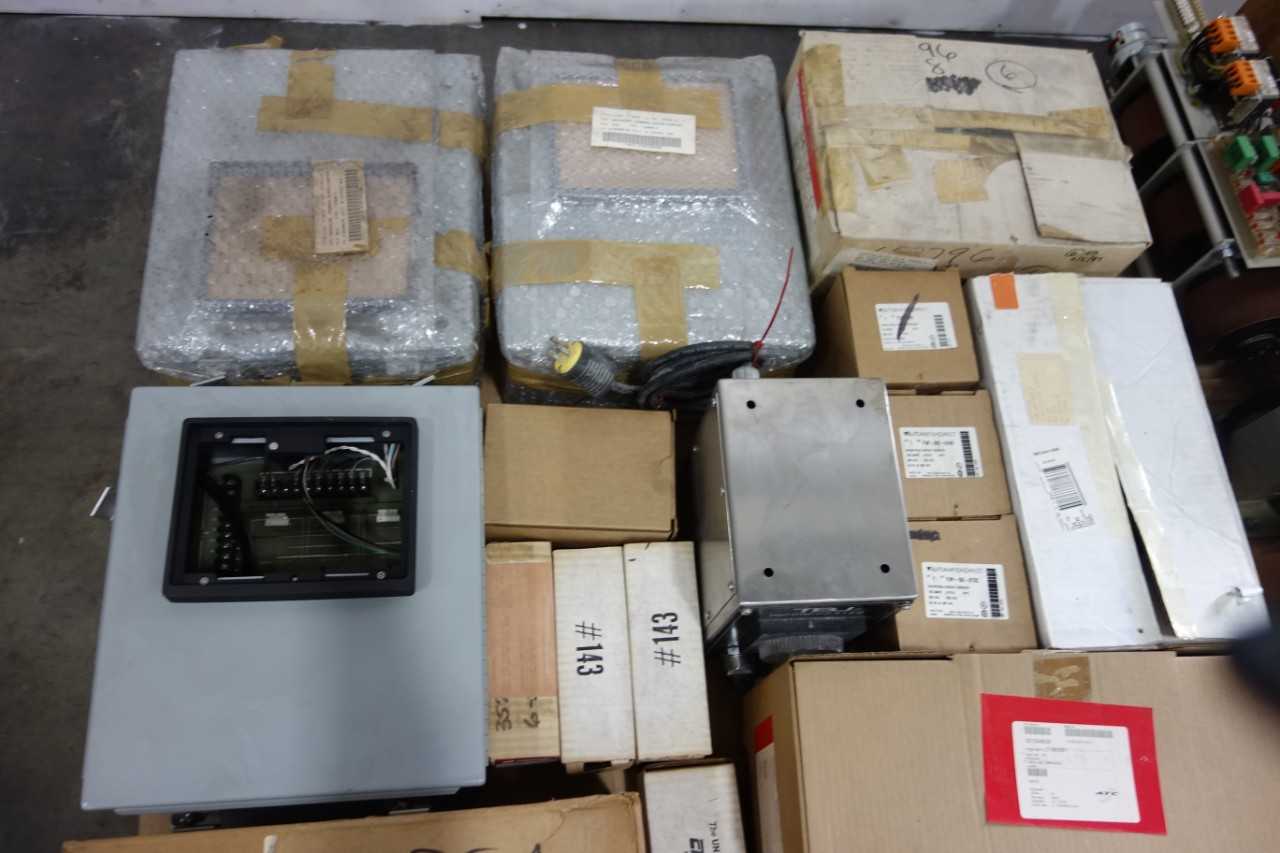 3 PALLETS OF ASSORTED ELECTRICAL COMPONENTS - ELECTRICAL COMPONENTS