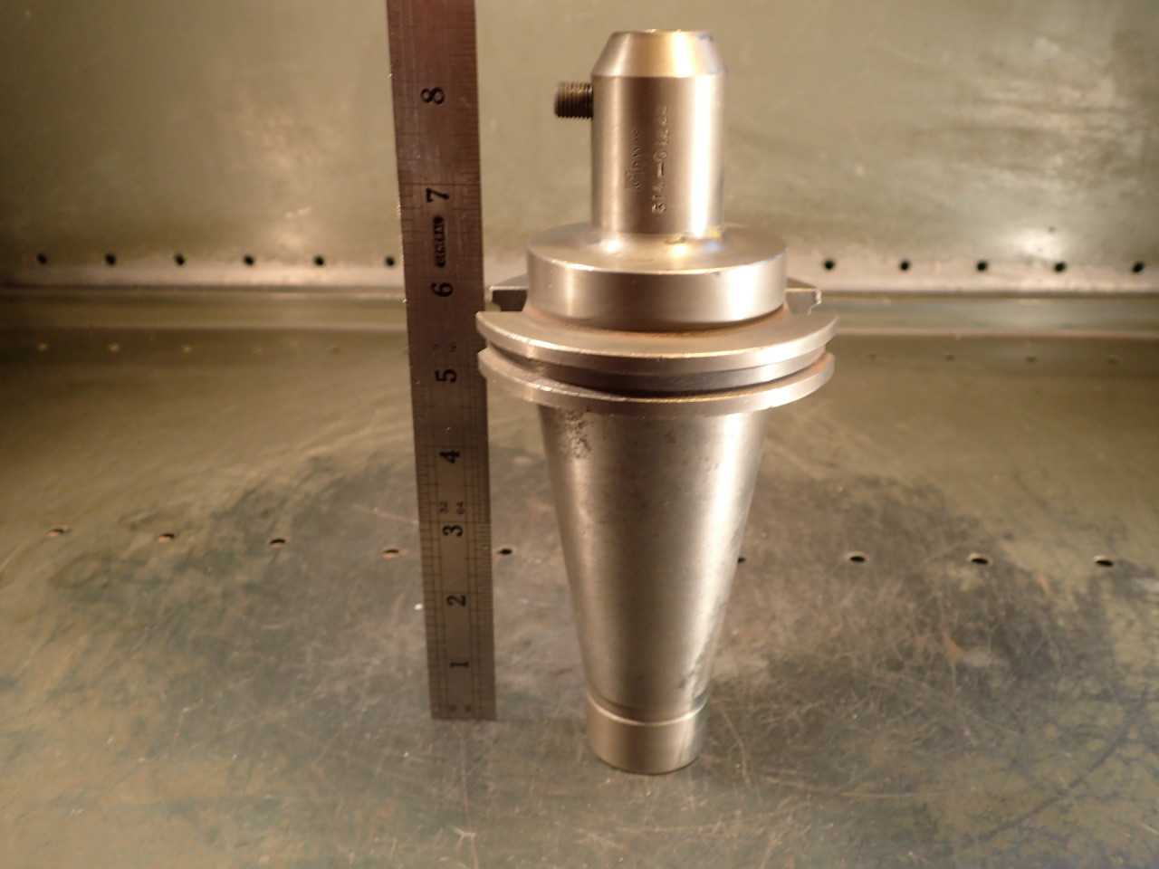 Davis 314-01222 1/2" End Mill Tool Holder: 3-3/8" Projection NMTB-50 Taper Shank - HOLEMAKING TOOLS