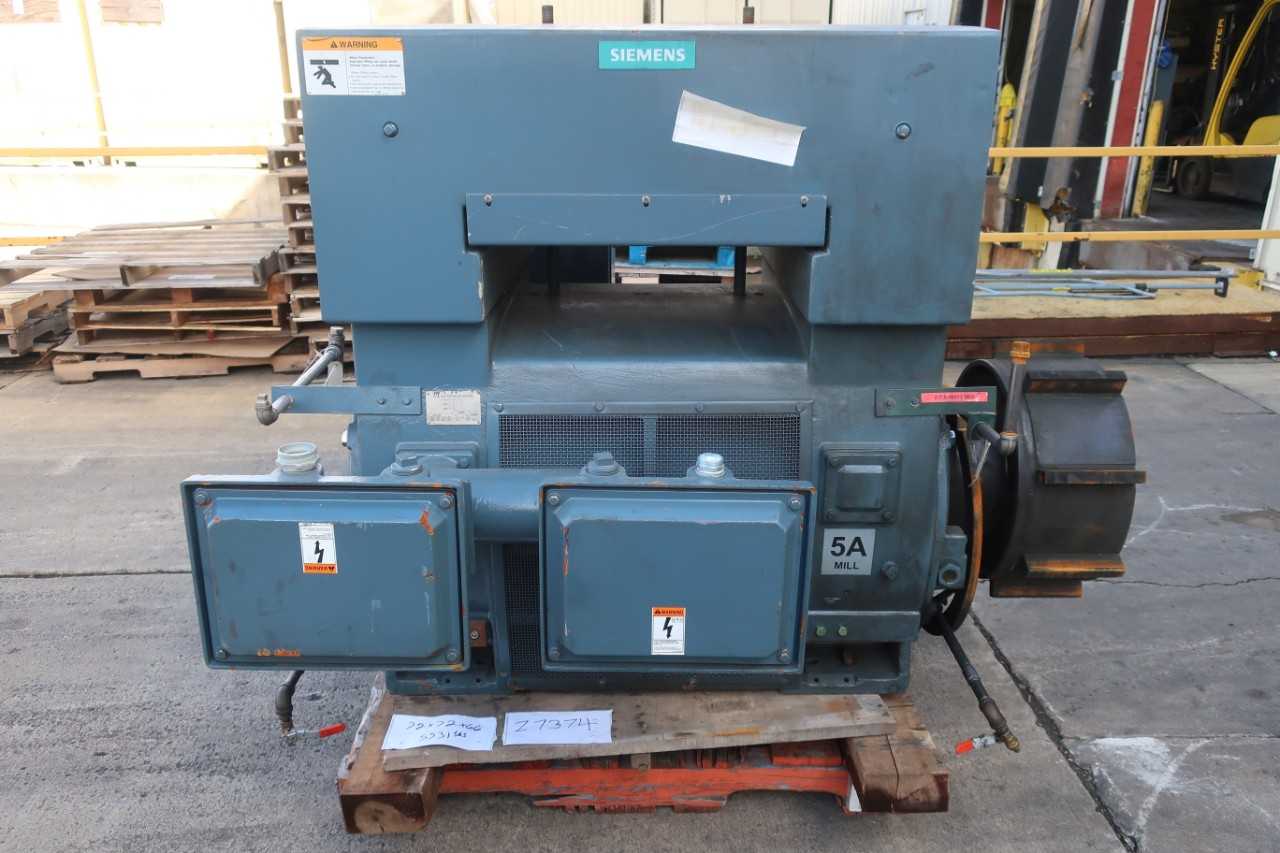 SIEMENS TYPE CG INDUCTION MOTOR 2300V-AC 588Z 400HP 3PH 889RPM - ELECTRIC MOTORS