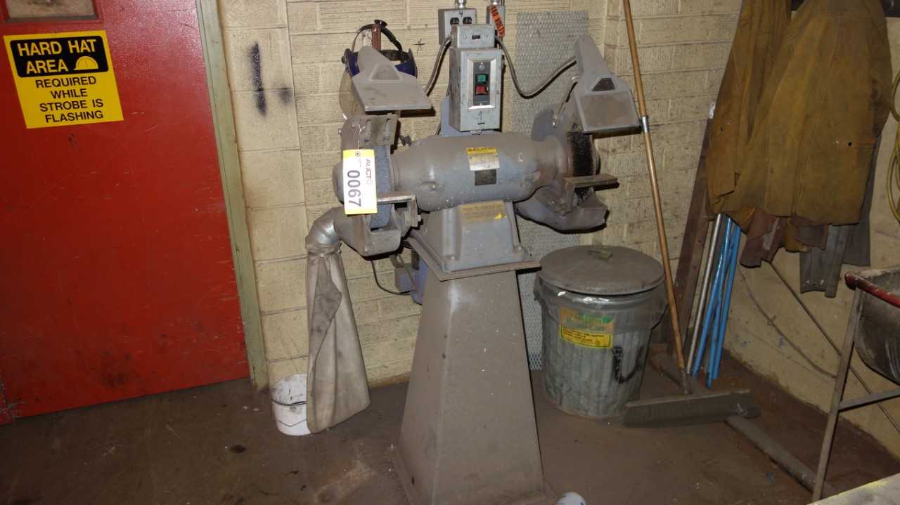 BALDOR 1216W 3HP 3PH 1800RPM 460V GRINDER BUFFER - GRINDING MACHINES