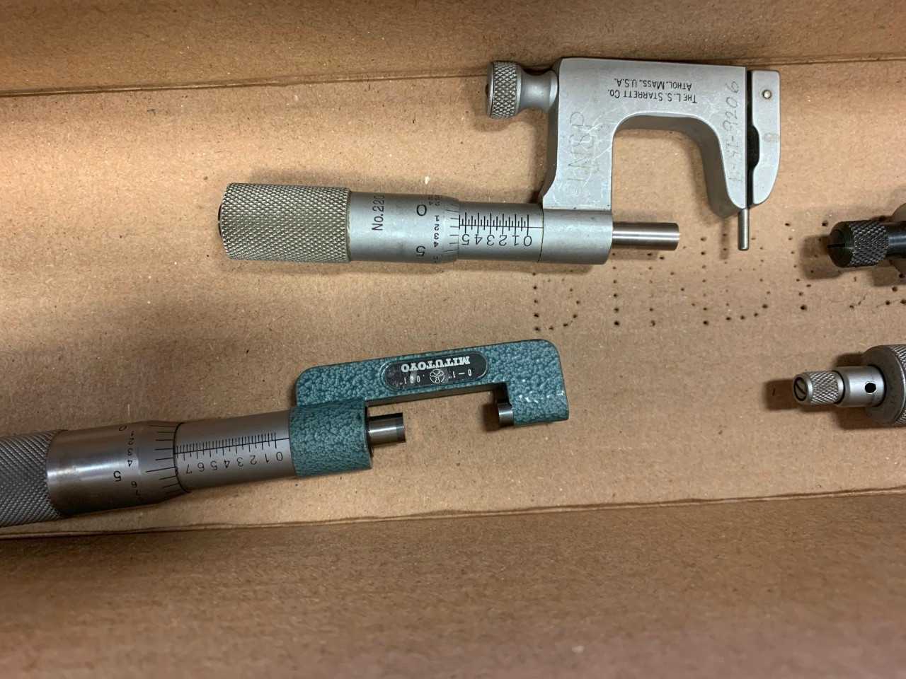 Starrett Tube /Inside Micrometers - ELECTRIC POWER TOOLS