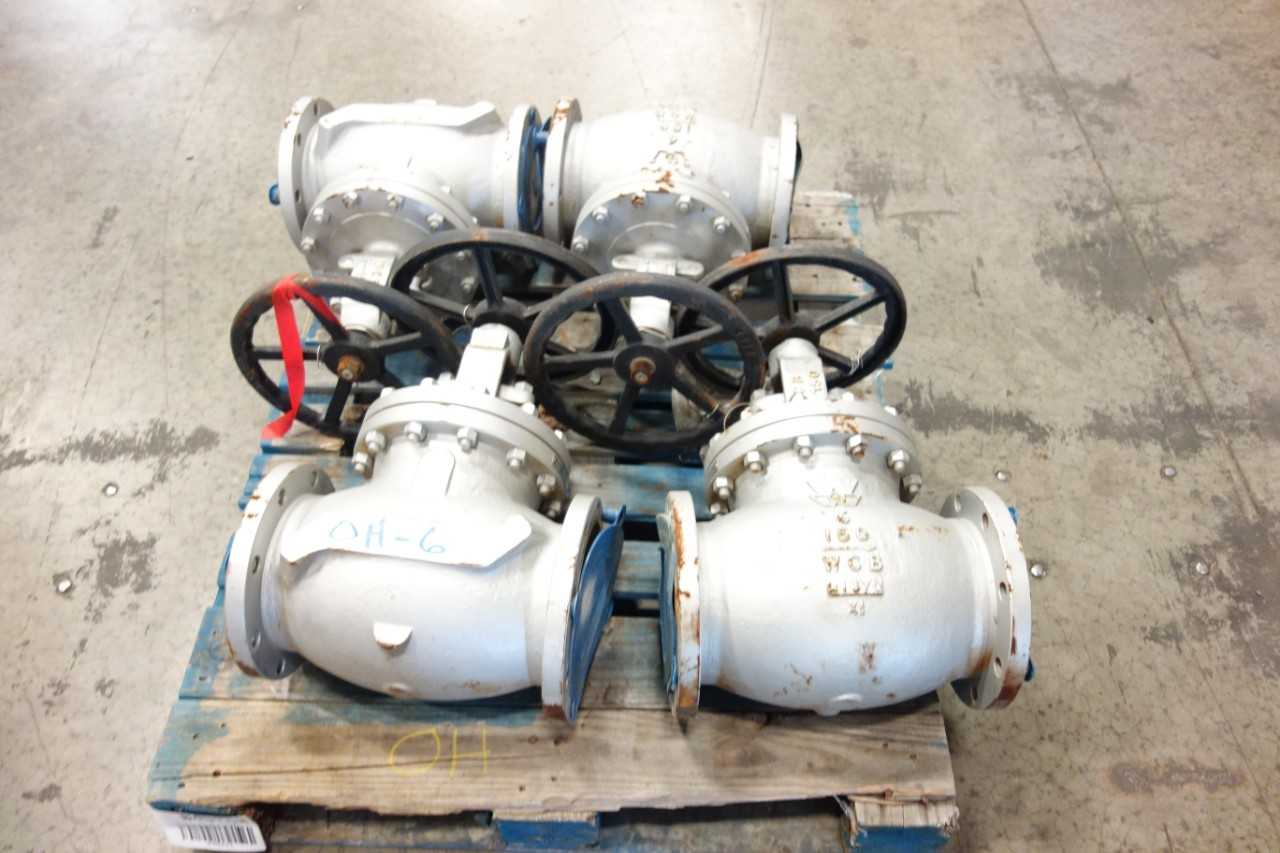 LOT OF 4 WILLIAMS GATE 6" VALVES - VALVES