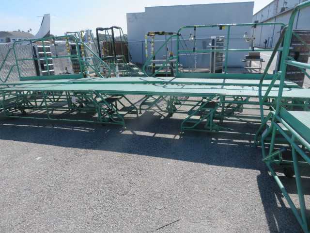 Steel Platform on wheels, approx.25' - MISCELLANEOUS
