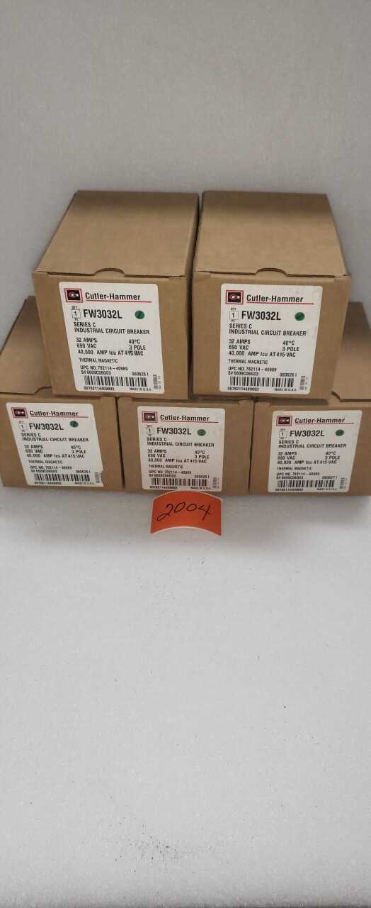 NEW SURPLUS BREAKERS - CIRCUIT BREAKERS