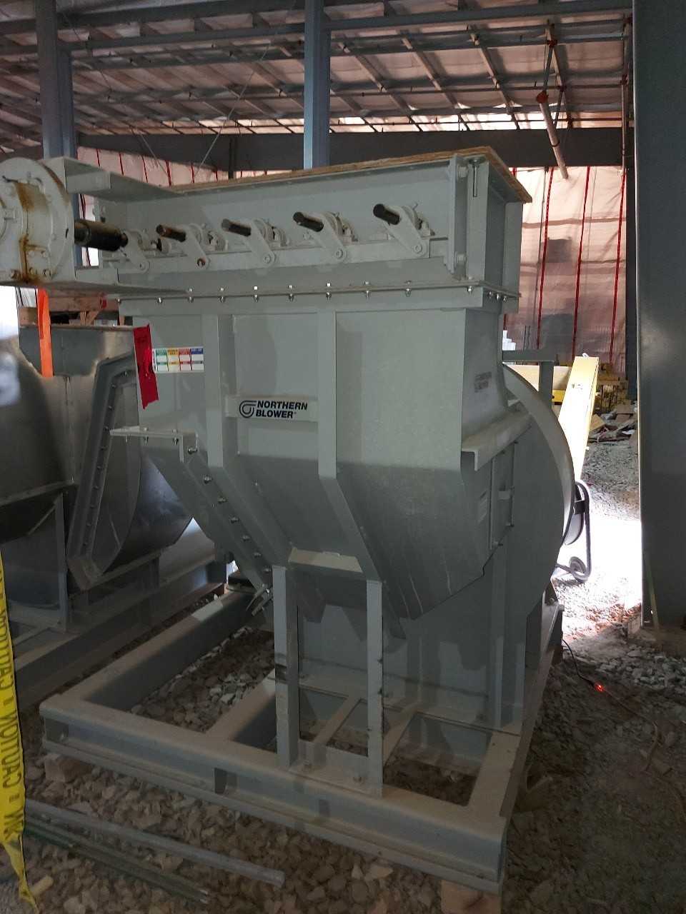 NORTHERN BLOWER MODEL 32 W/ ELECTRIC MOTOR -LIMESTONE BAG HOUSE - ELECTRIC MOTORS
