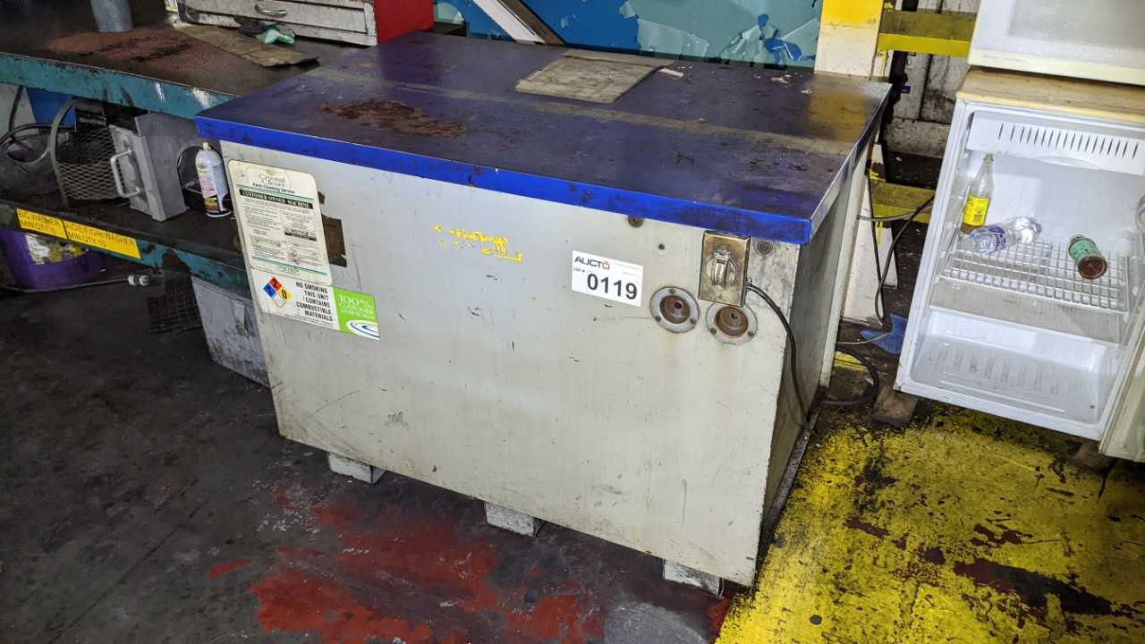 Crystal clean parts cleaner Sk 1180 volts 120 vac/60 hz - PROCESS EQUIPMENT