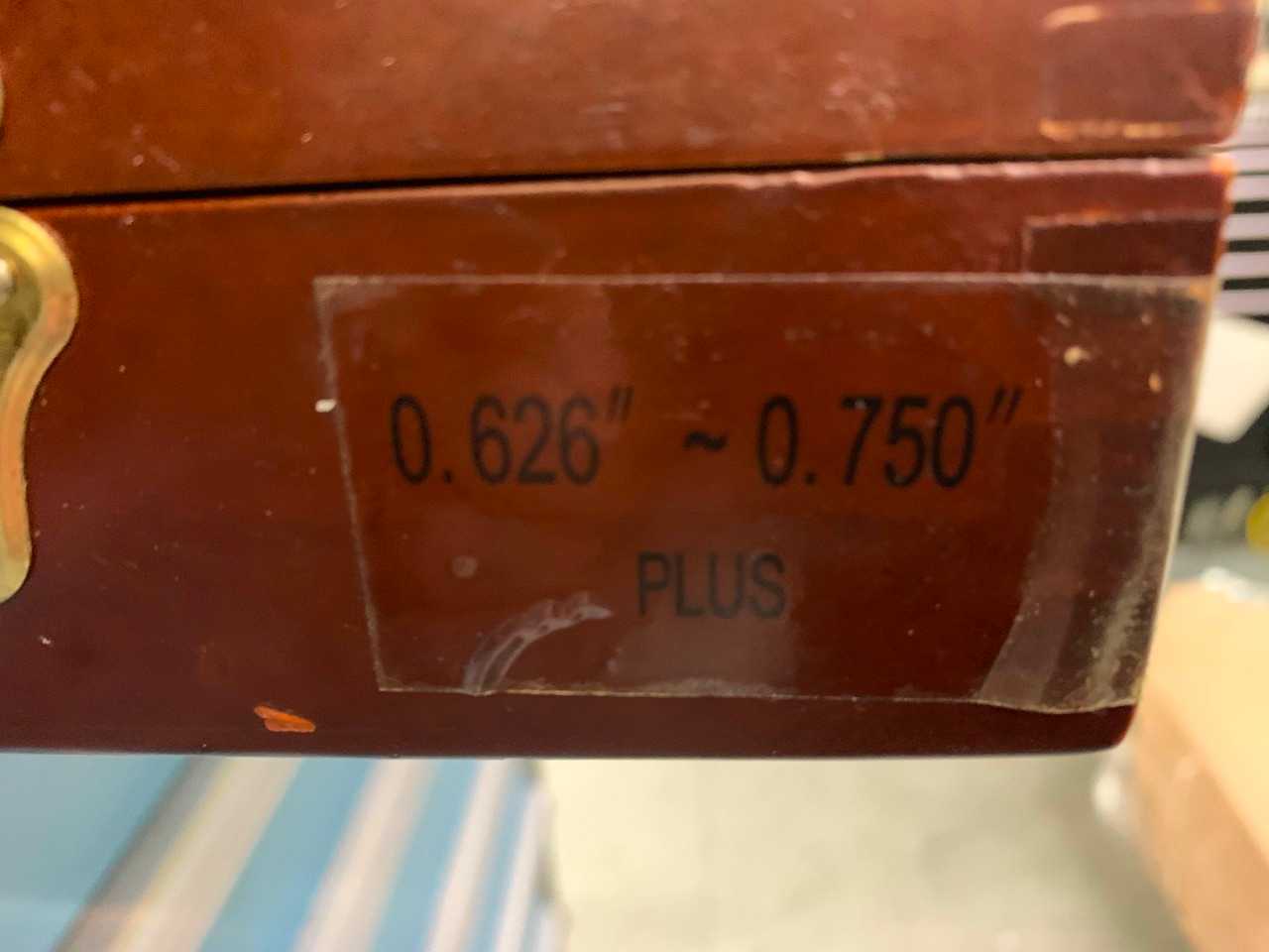 Nuline .626"-.750" Pin Gauge Set - INSTRUMENTATION