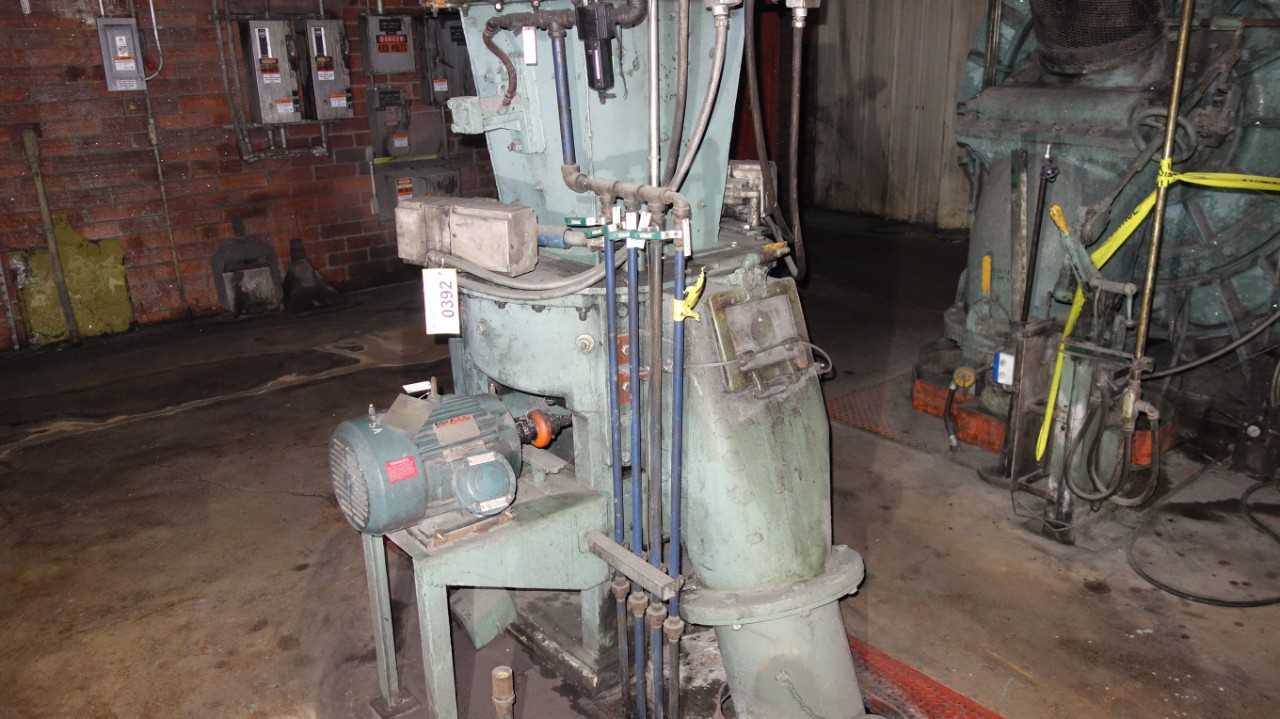COAL FEEDER W/ RELIANCE 7.5HP 230/460V-AC MOTOR, JORDAN LA-2410 ACTUATOR - PROCESS EQUIPMENT