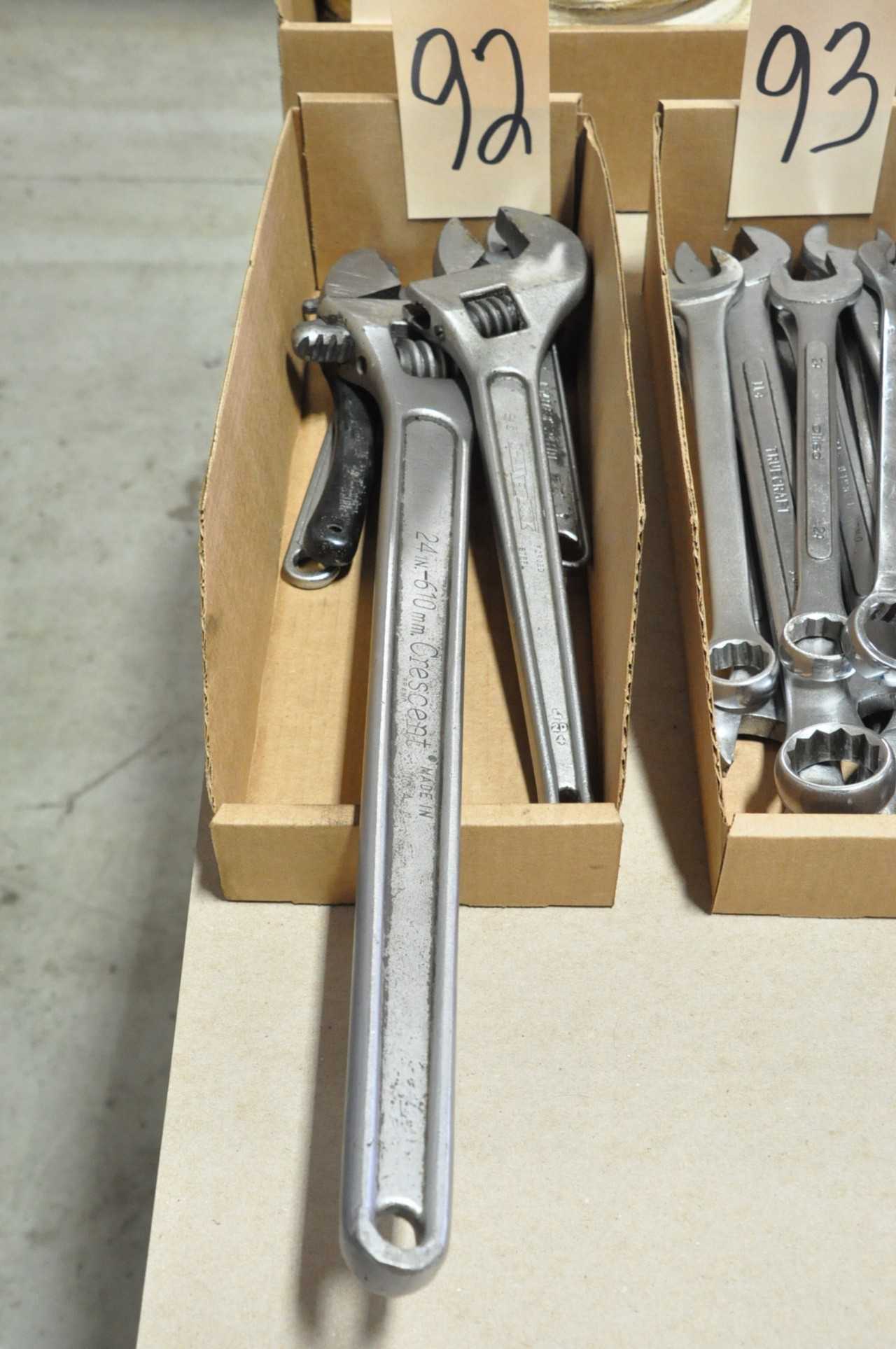 Adjustable Wrenches in 1 Box - HAND TOOLS