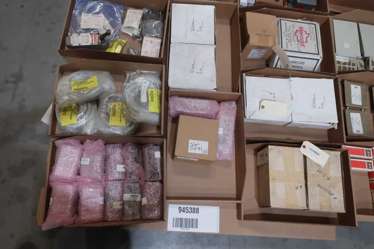 4 PALLETS OF ASSORTED ELECTRICAL - INDUSTRIAL PARTS