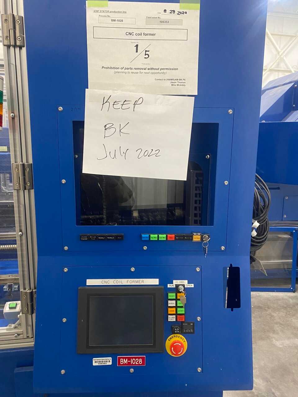 CNC WIRE BENDER - PROCESS EQUIPMENT