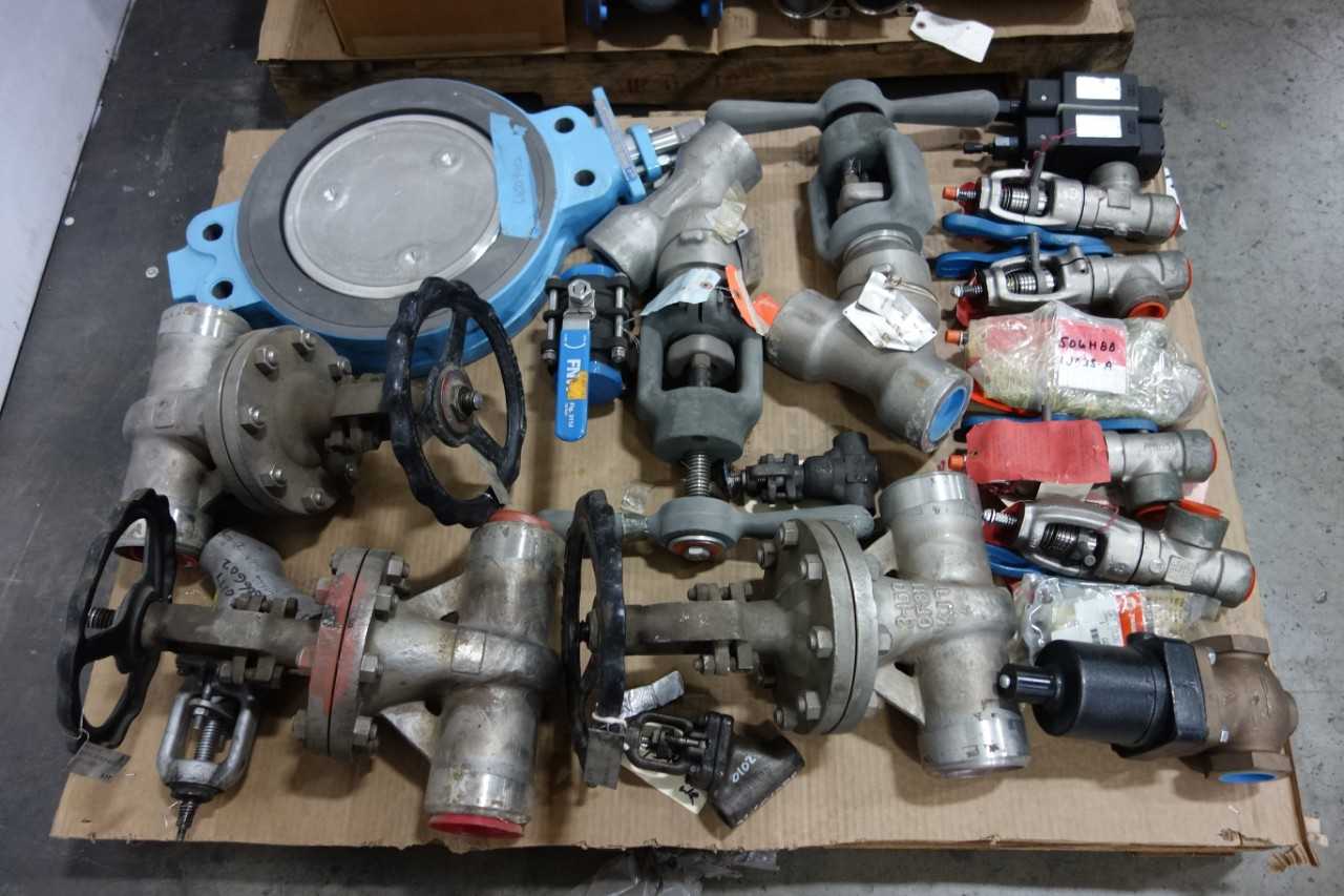 2 PALLETS OF ASSORTED VALVES - VALVES