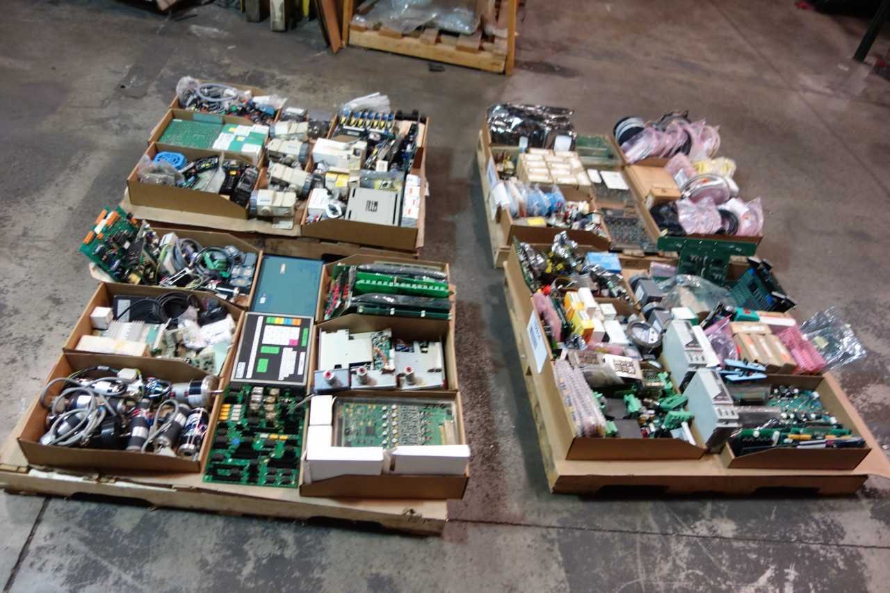 4 PALLETS OF ASSORTED AUTOMATION - INDUSTRIAL PARTS