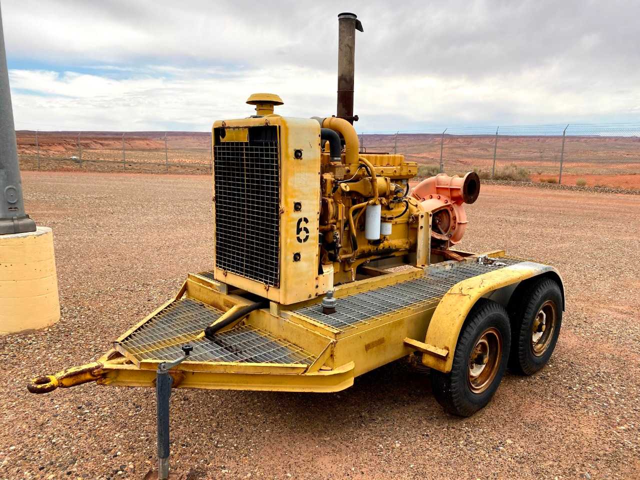 Caterpillar CAT 3306 Diesel Engine and Berkeley B6XTQBH Pump - FORKLIFTS