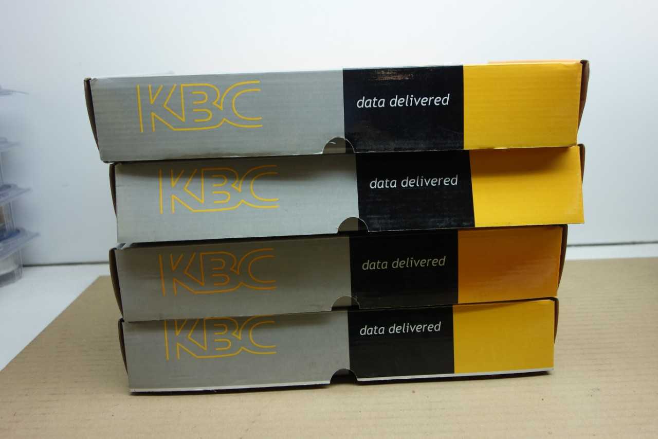 LOT OF 4 KBC ETHERNET MEDIA CONVERTERS - CONVERTERS