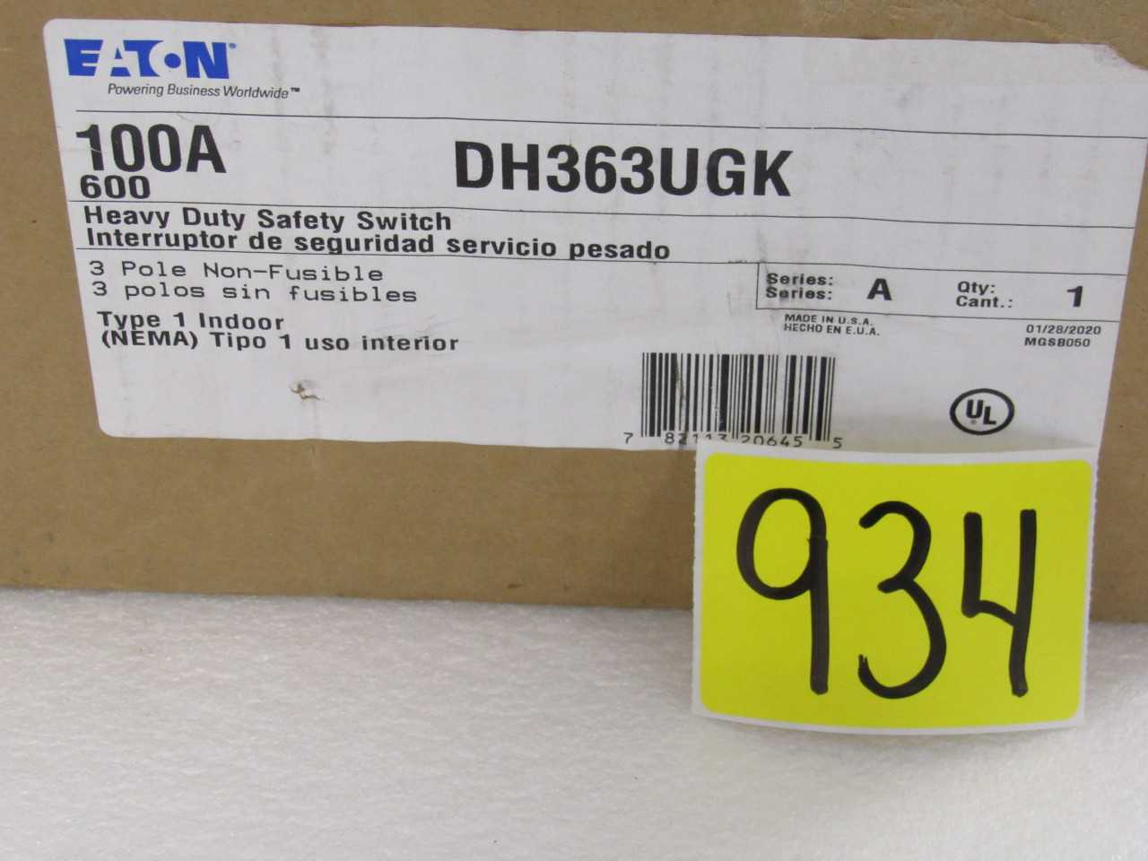 Eaton Safety Switches - SAFETY EQUIPMENT