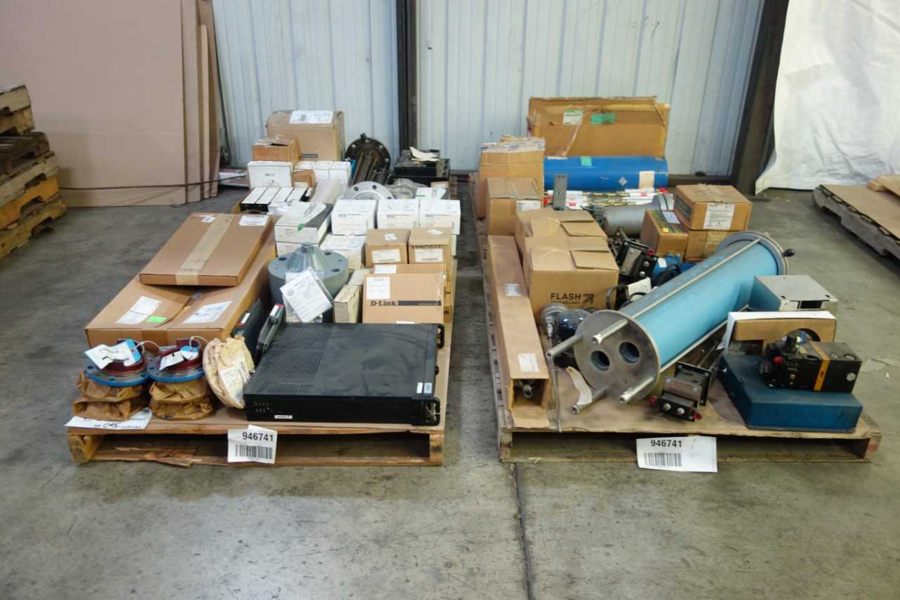 4 PALLETS OF ASSORTED MRO - INDUSTRIAL PARTS
