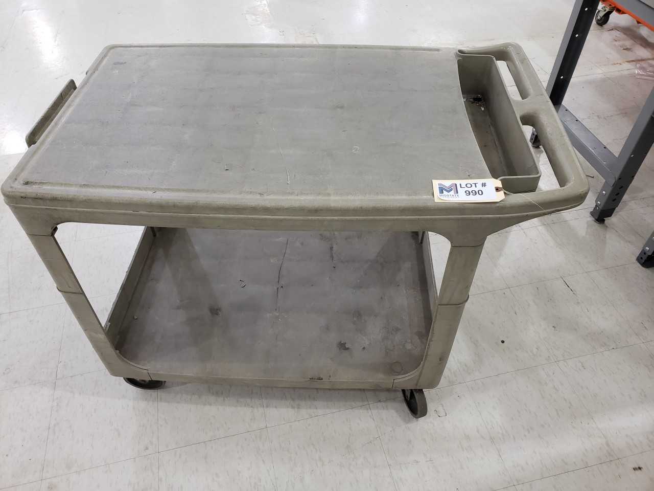 Plastic Rolling Cart No Contents - MISCELLANEOUS Plastic Rolling Cart No Contents - MISCELLANEOUS
