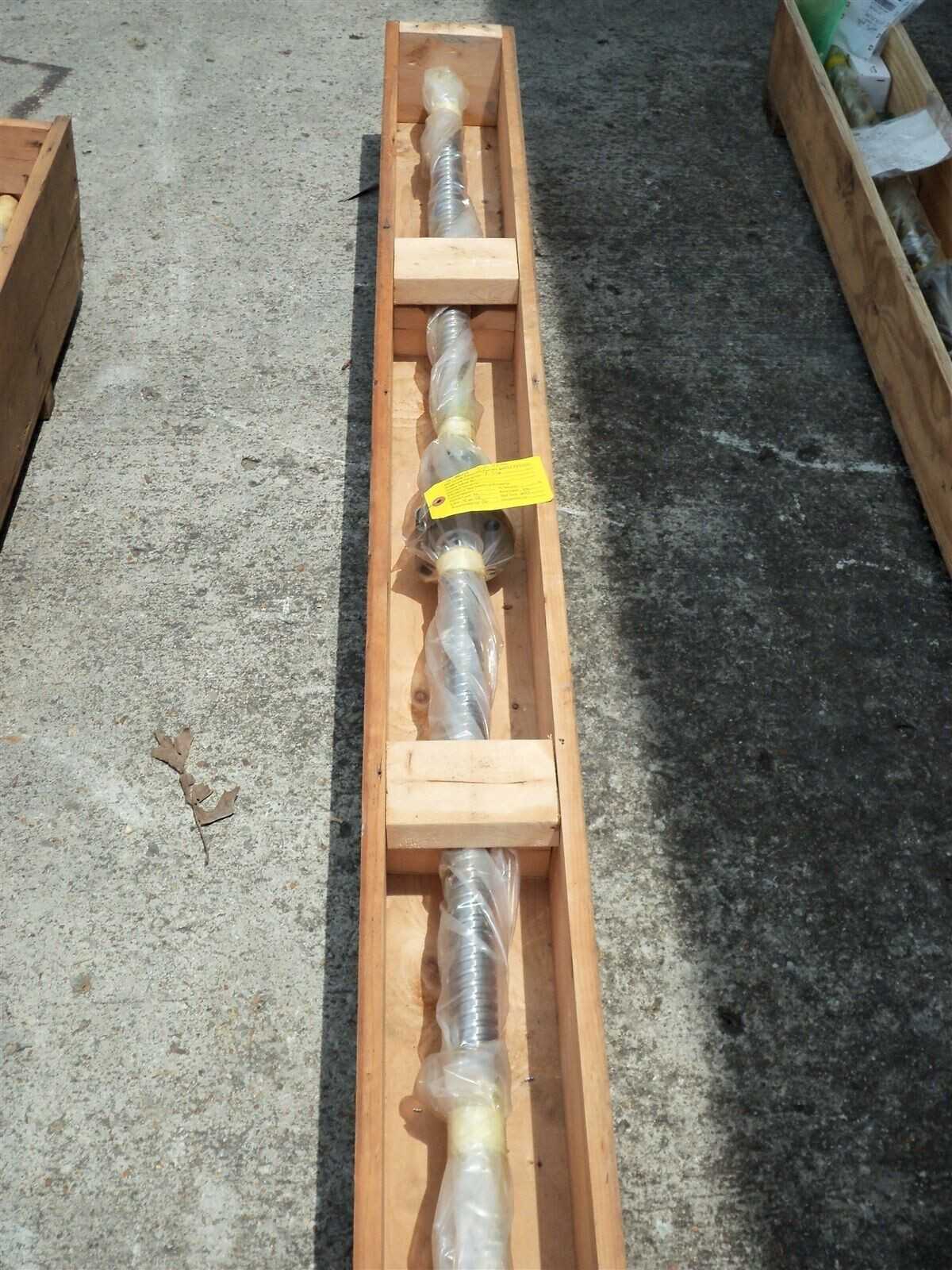 Thomson Ball Screw Assy TSBS-97748 Tsubaki 285-0164-15 Length 69" Dia 1.44" - INDUSTRIAL PARTS Thomson Ball Screw Assy TSBS-97748 Tsubaki 285-0164-15 Length 69" Dia 1.44" - INDUSTRIAL PARTS