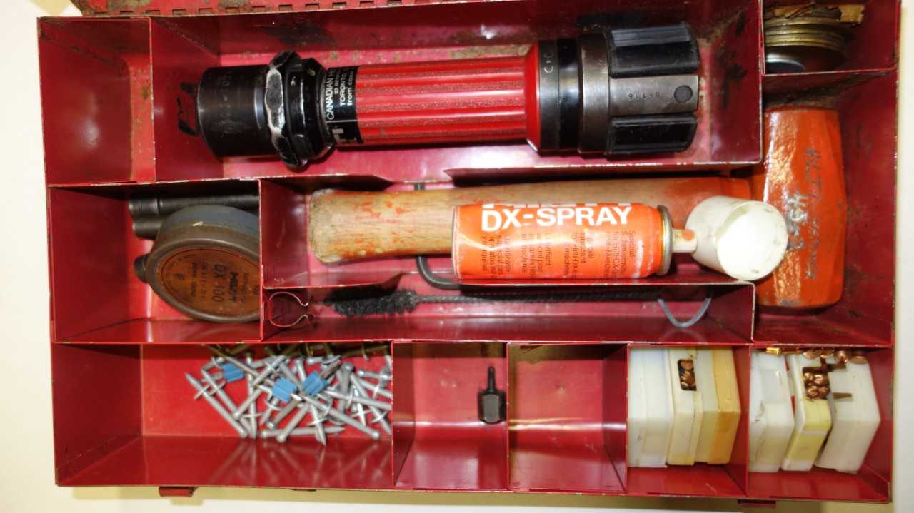 HILTI DX100L PISTON DRIVE FASTENER KIT - PNEUMATIC POWER TOOL