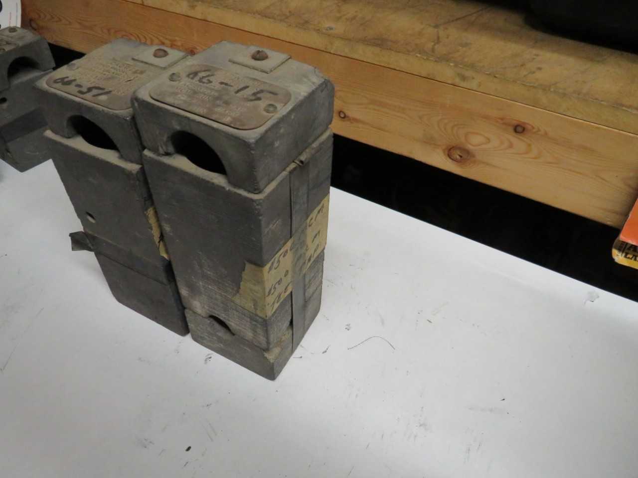 LOT OF 2 CADWELD 500 MCM RUN & TAP MOLD - HAND TOOLS