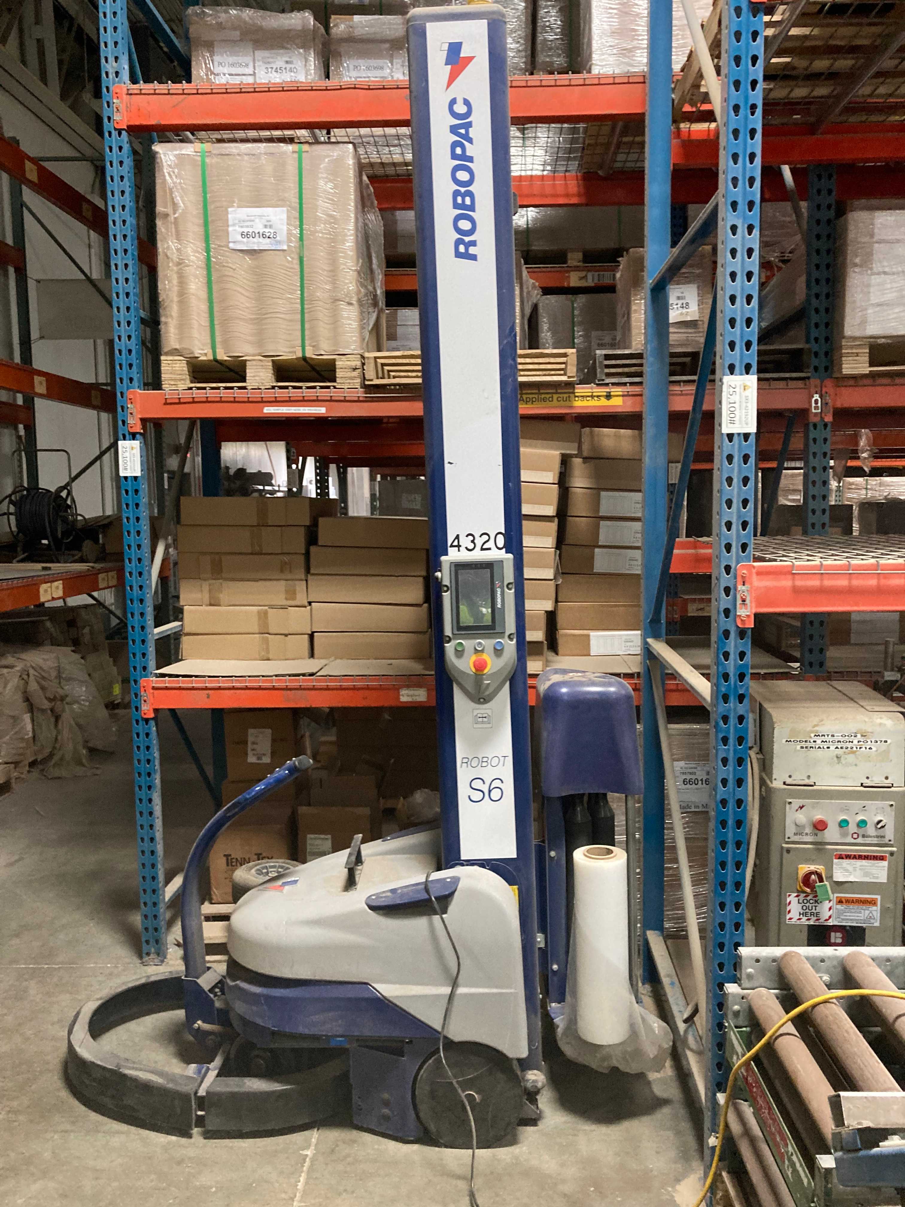 Robopac Robot S6 HD Stretch Wrapper - PACKAGING