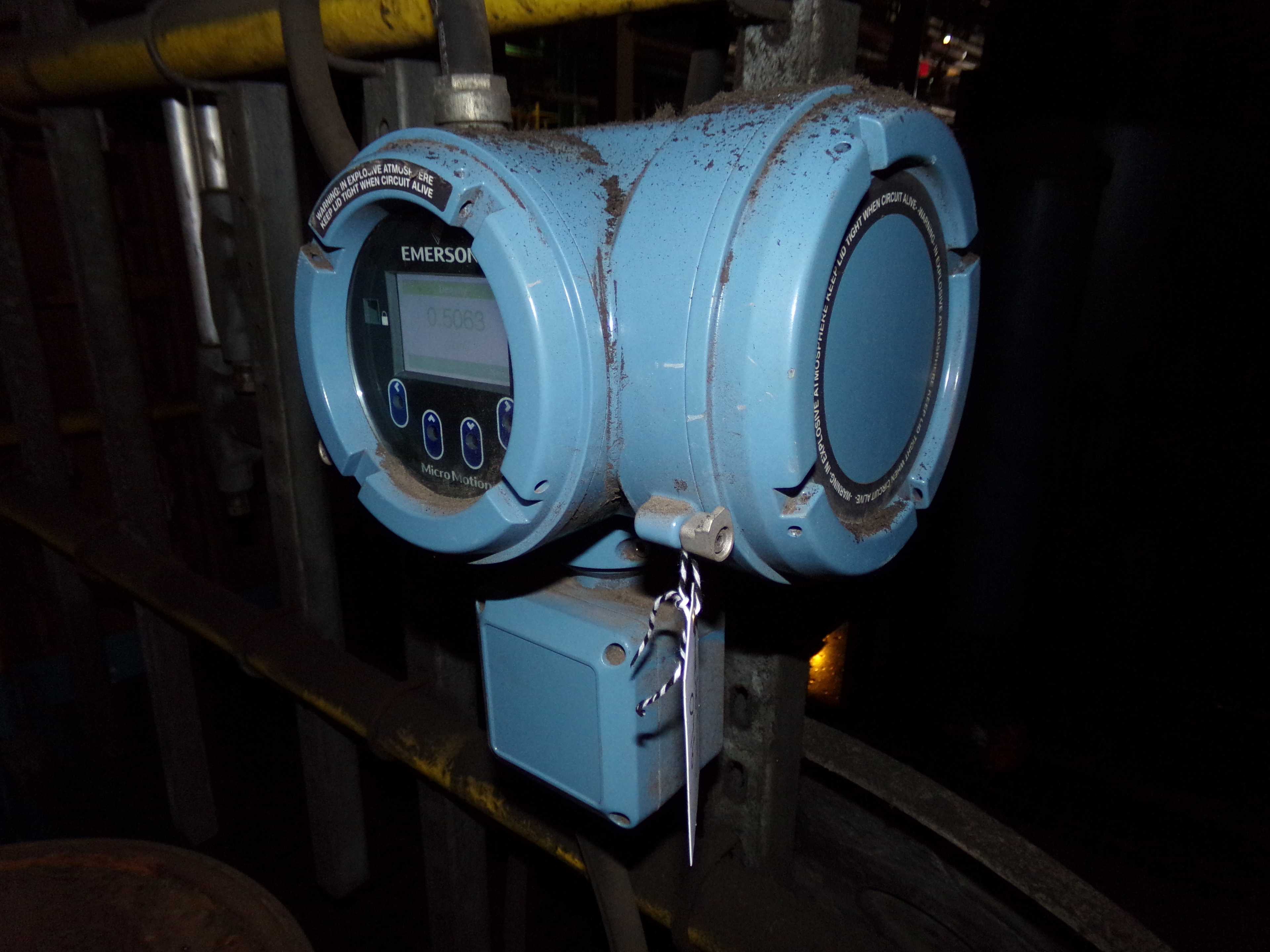 MICRO-MOTION CMFS025M319N2B2FKZZ FLOW METER WITH TRANSMITTER (5700R12AB28ZZZ) - FLOW METER