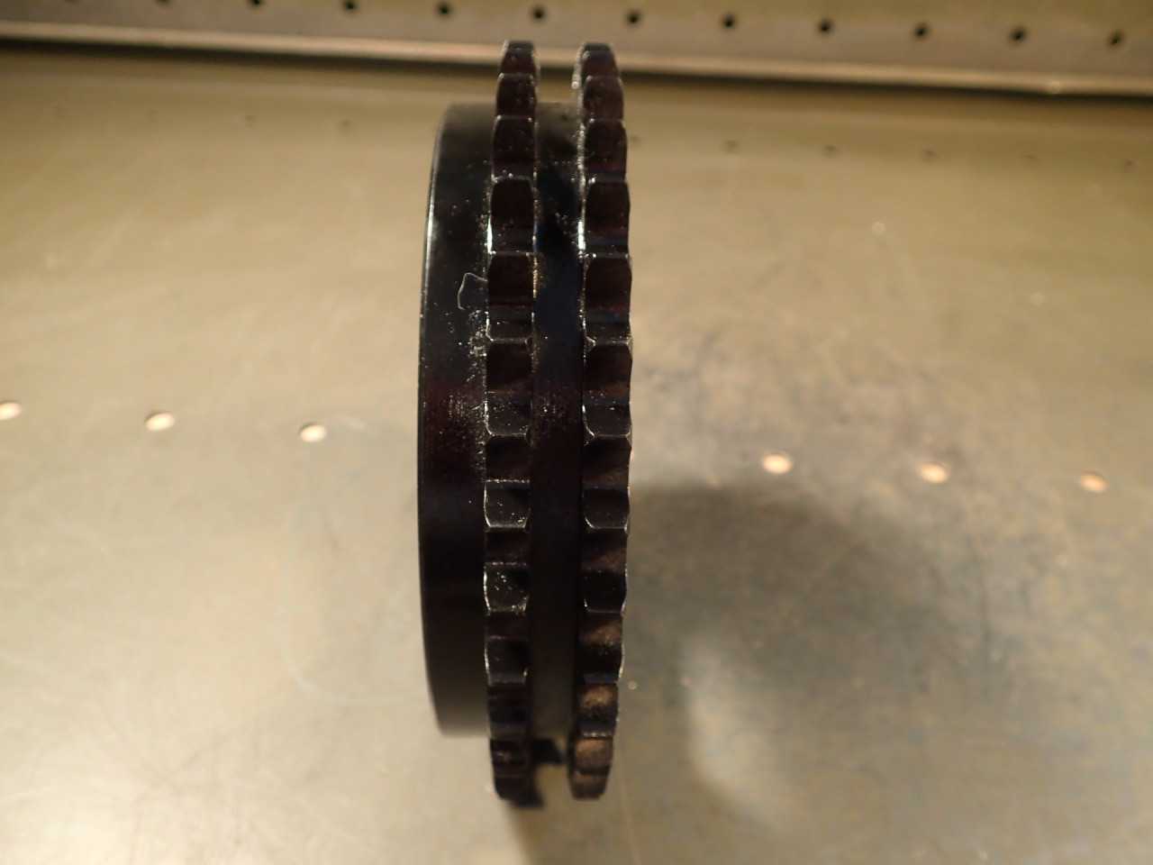 Dodge TLB-436-2 #40 2-Strand Steel Chain Sprocket 36-Tooth TLB-2012 Bushing Bore - SPROCKET