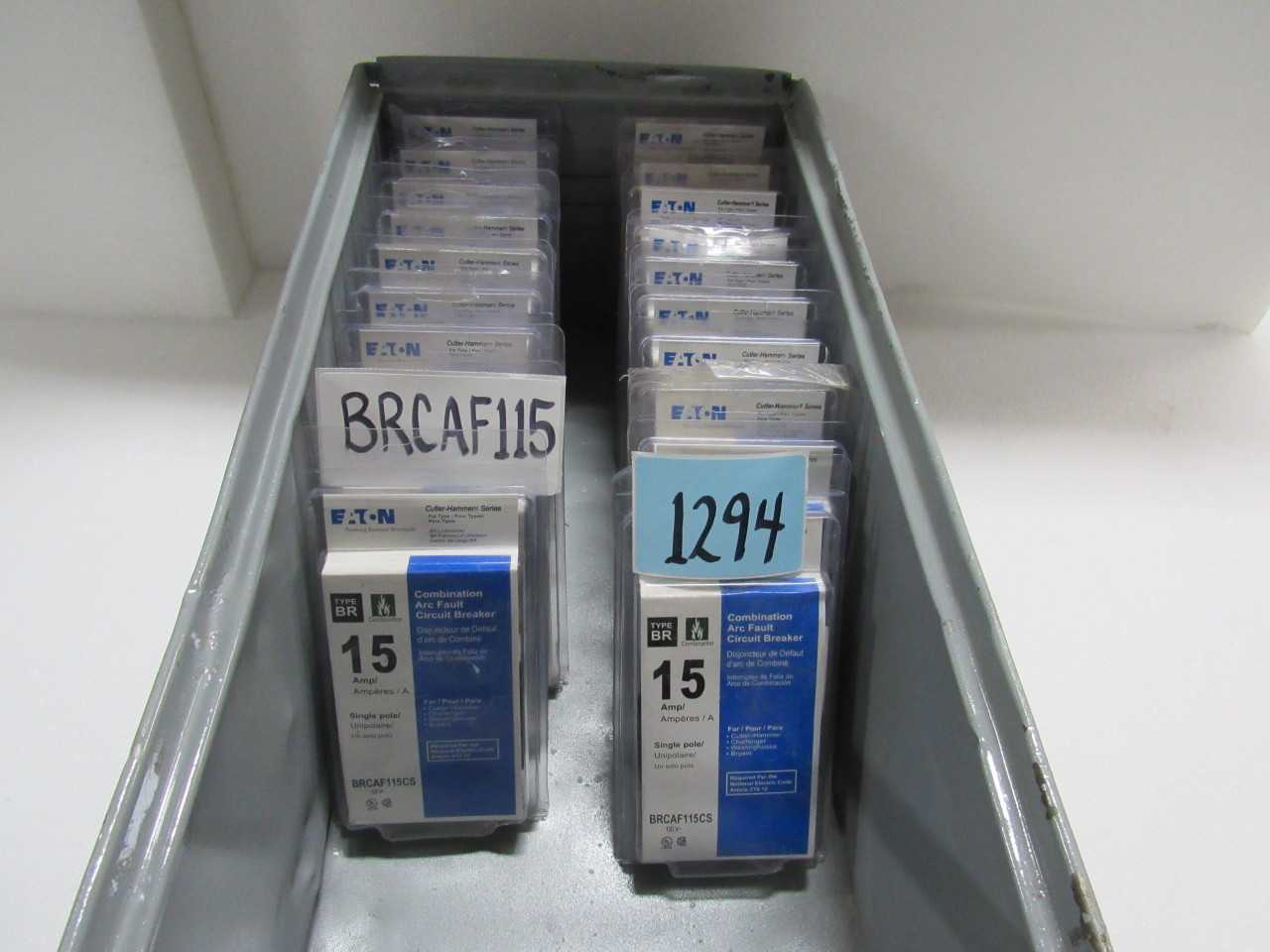 LOT OF EATON RESIDENTAL BREAKERS - MISCELLANEOUS