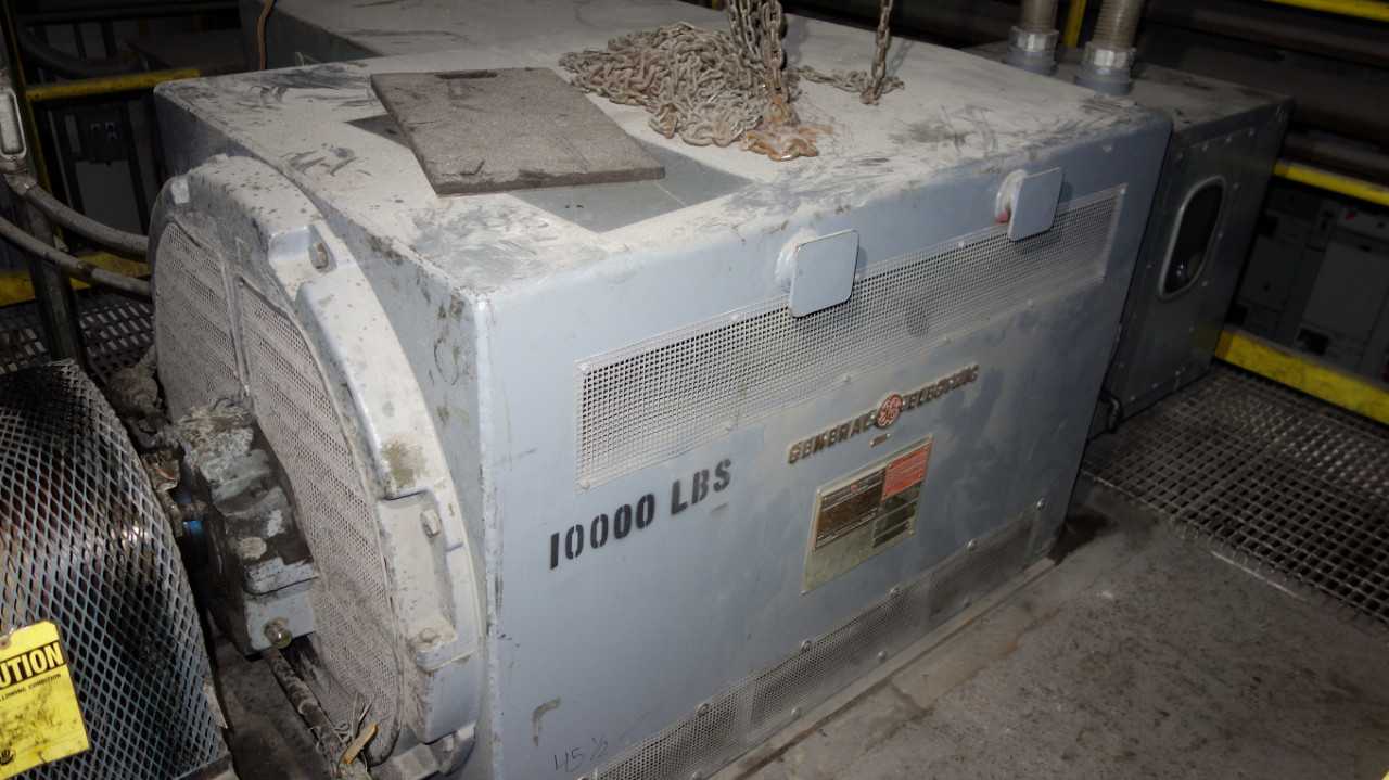 GE 1000HP 2300V 8409Z 885RPM AC MOTOR - ELECTRIC MOTORS