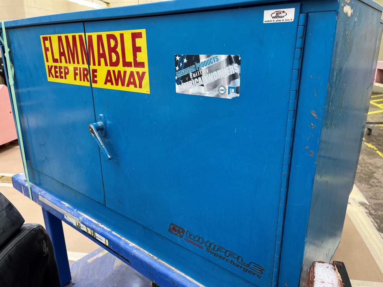Lab Safety Supply Flammable Cabinets QTY 2 - TOOL STORAGE
