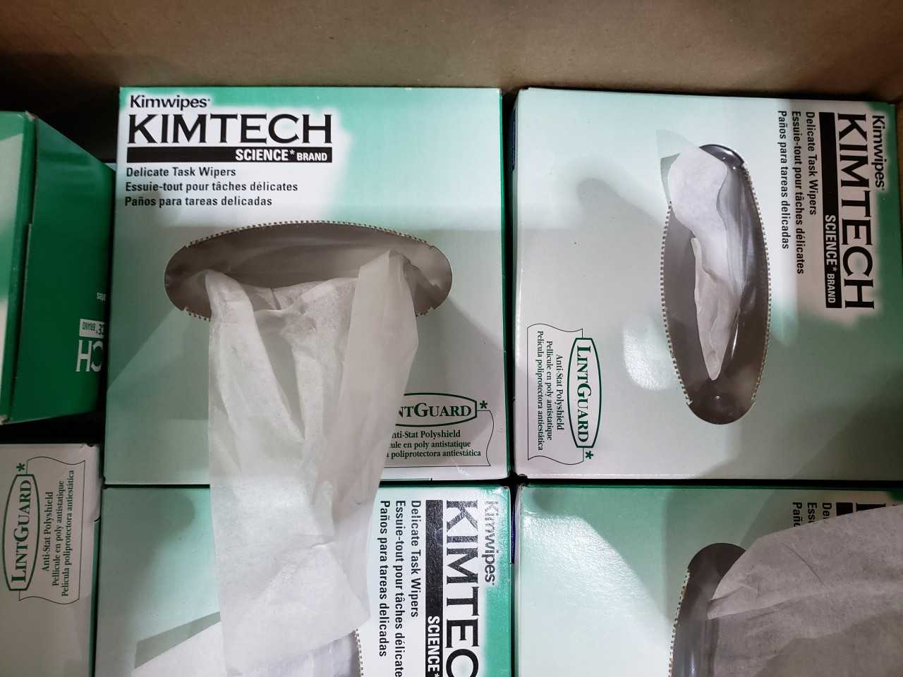 Box of Kimtech Wipes - MISCELLANEOUS