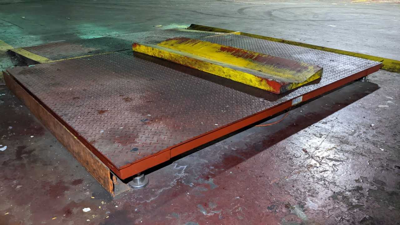 B-Tek scale 20,000 lbs capacity model BT-8460-20K-FEFS-TA freight scale - SCALES