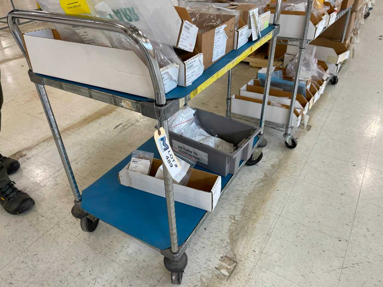 Rolling Cart No Contents - ROLLING CARTS