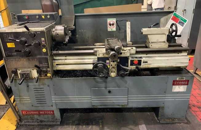 Clausing Straight Bed Lathe - LATHES