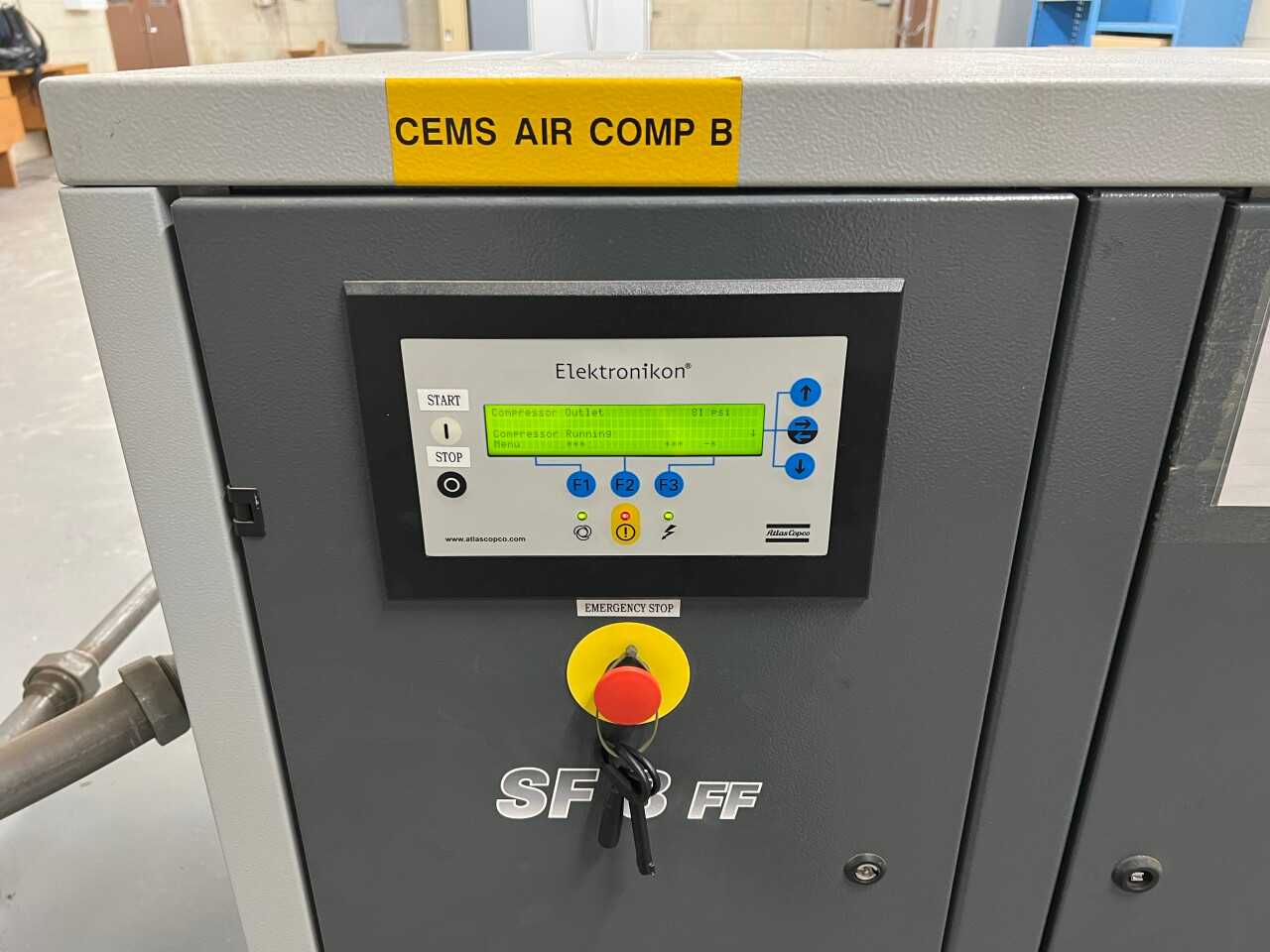 Atlas Copco SF8 rotary scroll air compressor - AIR COMPRESSORS