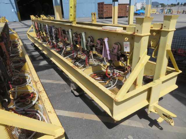 Crane Parts on Wheeled Track - MISCELLANEOUS