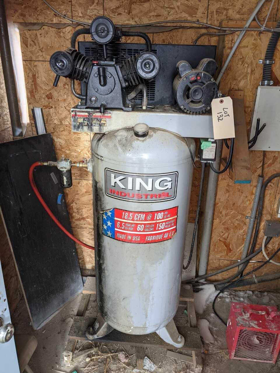 King Industrial air compressor - AIR COMPRESSORS