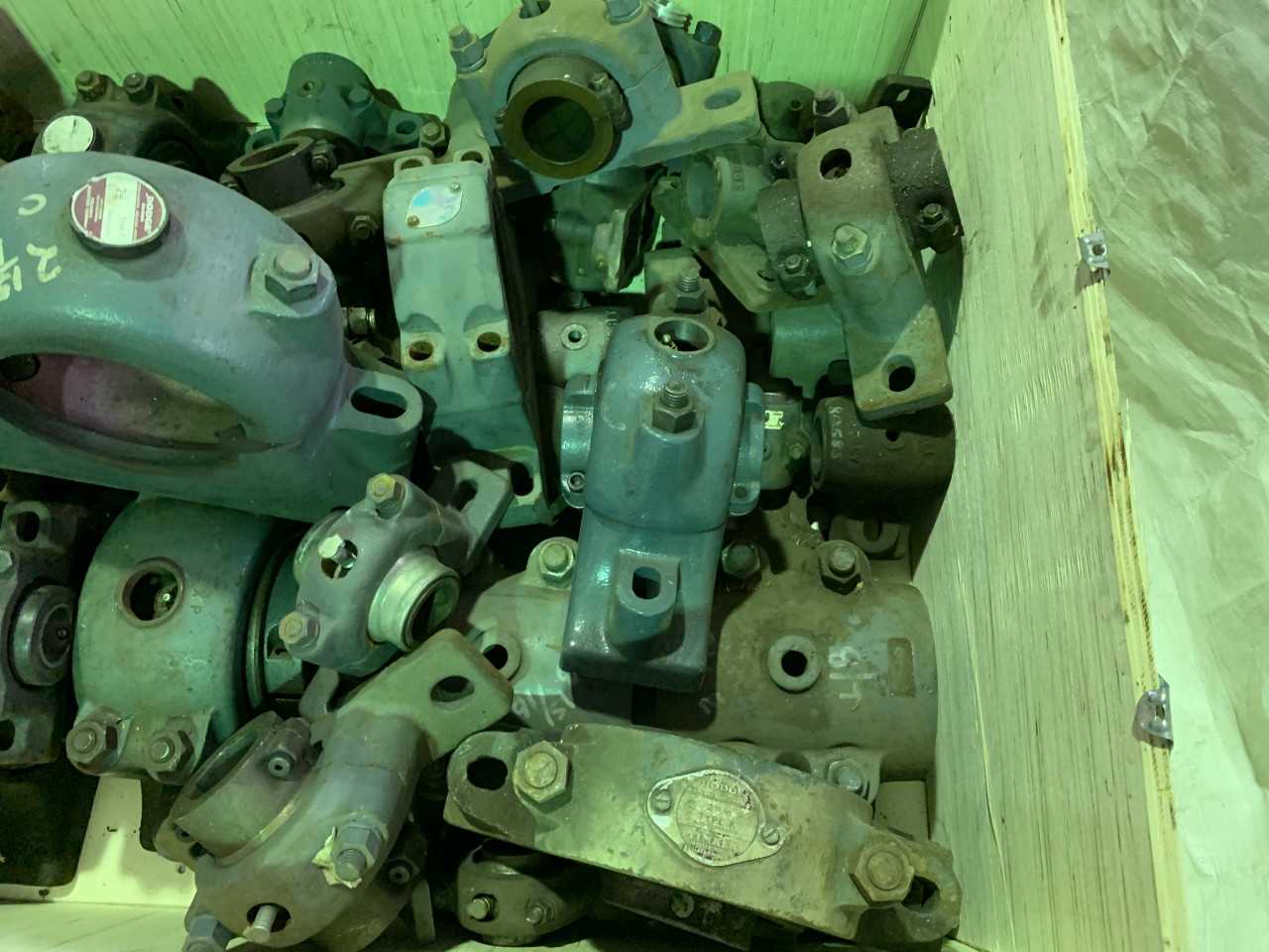 CRATE OF DODGE PILLOW BLOCK BEARINGS VARIOUS SIZES - BEARINGS
