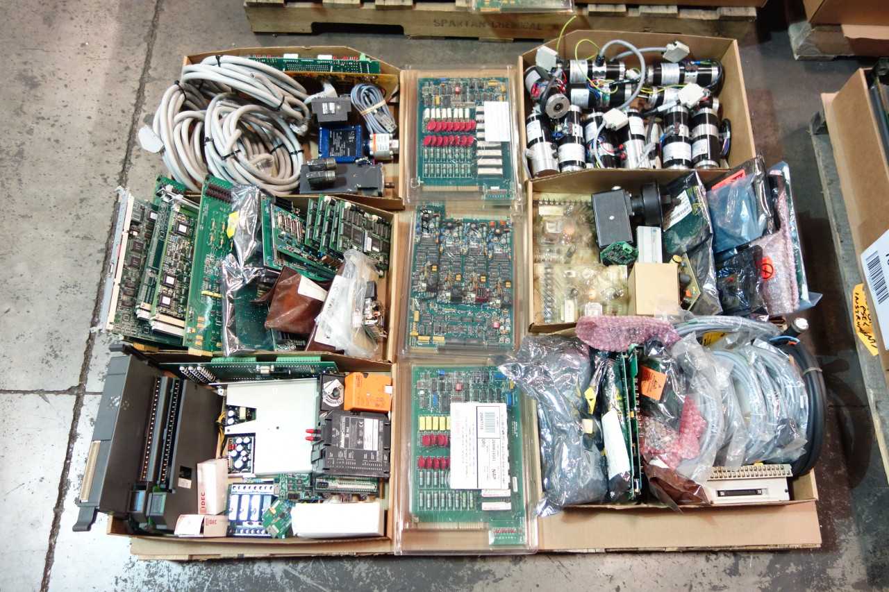 4 PALLETS OF ASSORTED AUTOMATION - INDUSTRIAL PARTS