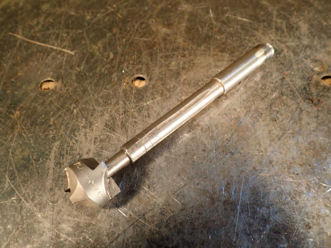 CTD 13/16" Back Spotfacer Reverse Counterbore 1/4" Pilot w/ .402" Straight Shank - HOLEMAKING TOOLS