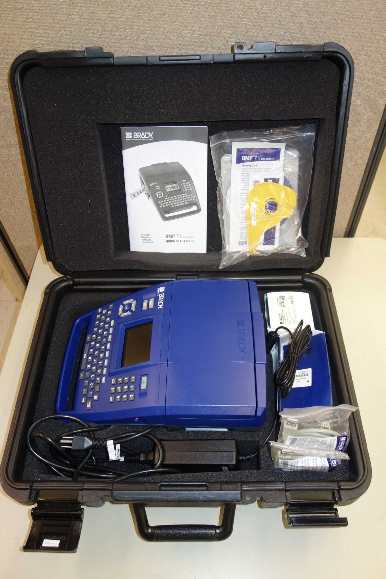 Brady BMP 71 Label Printer - PACKAGING