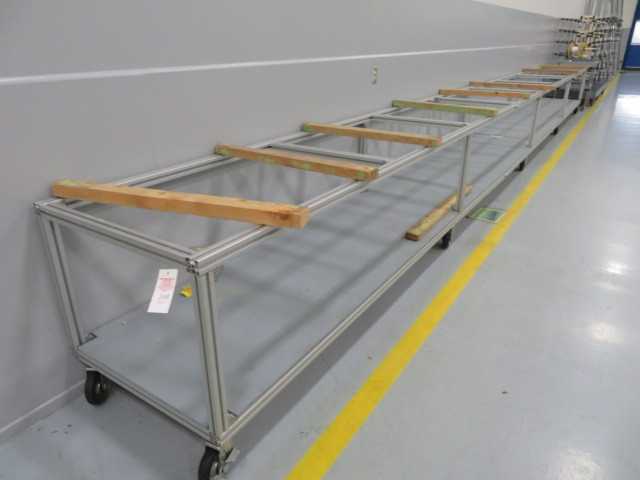 Aluminum Parts Table on Wheels - MISCELLANEOUS