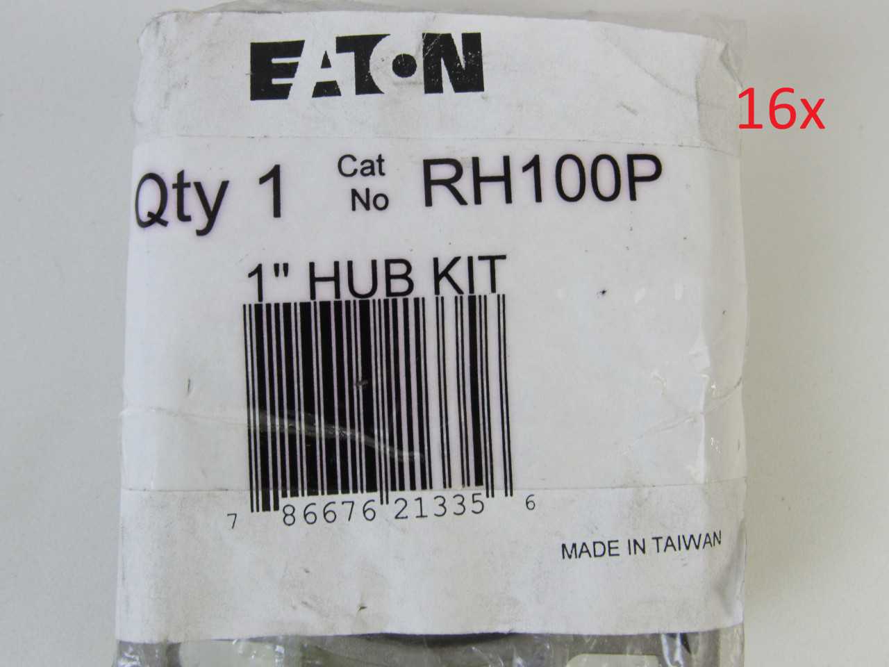 Lot of Quantity 16x RH100P Electrical Hubs - ELECTRICAL COMPONENTS