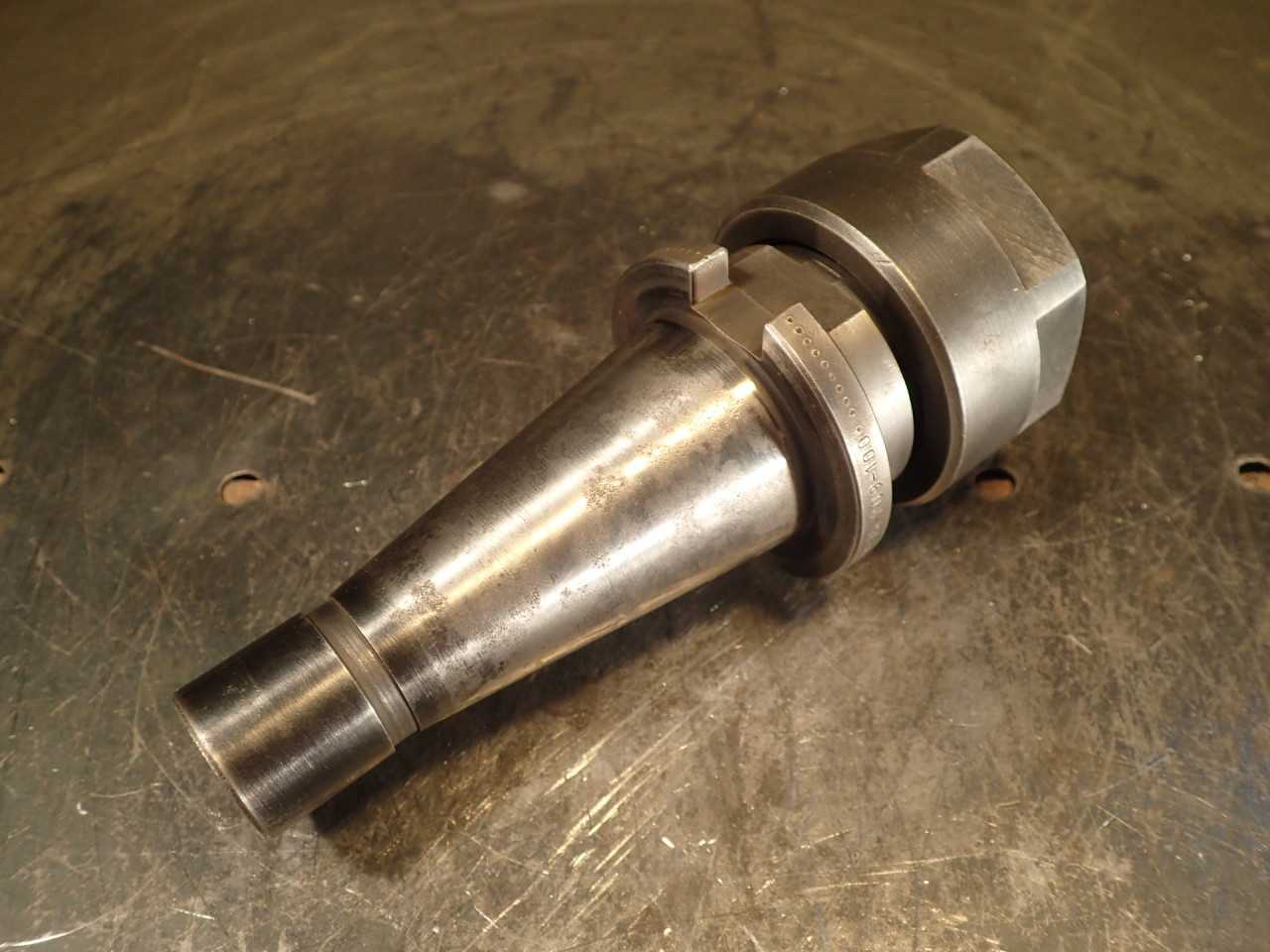 Erickson TG-100 Collet Chuck: 2-1/4" Projection, NMTB-40 Quick Change Shank - HOLEMAKING TOOLS