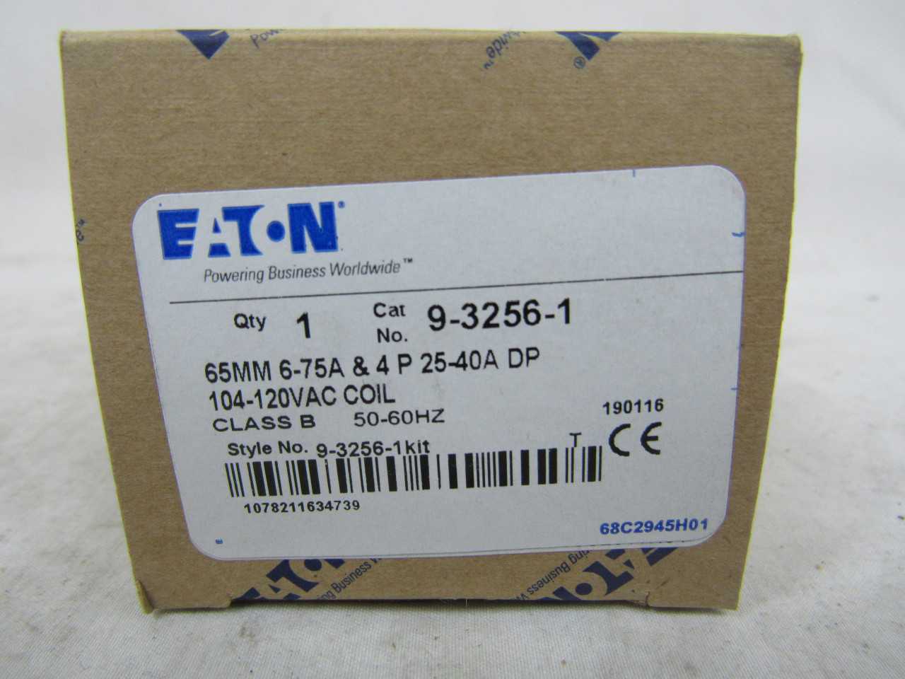 Quantity 100 of Eaton 9-3256-1 Coil Type C25 120VAC - VALVES