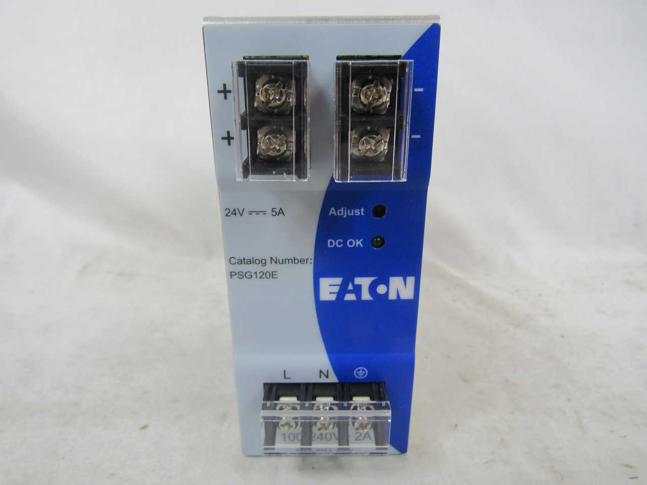 Quantity of 1 New Surplus Eaton PSG120E Power Supply 5A 1Ph 120W - ELECTRICAL COMPONENTS