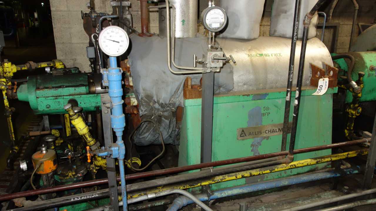 ALLIS CHALMERS 5B BOILER FEED PUMP - MISCELLANEOUS