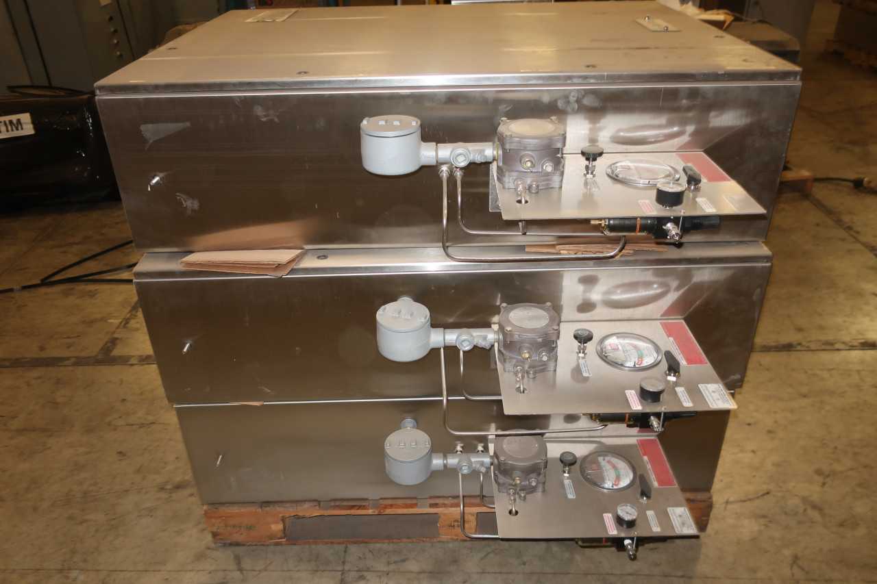 LOT OF 3 DELTAV DCS CHARM CONTROL PANEL - AUTOMATION & CONTROLS