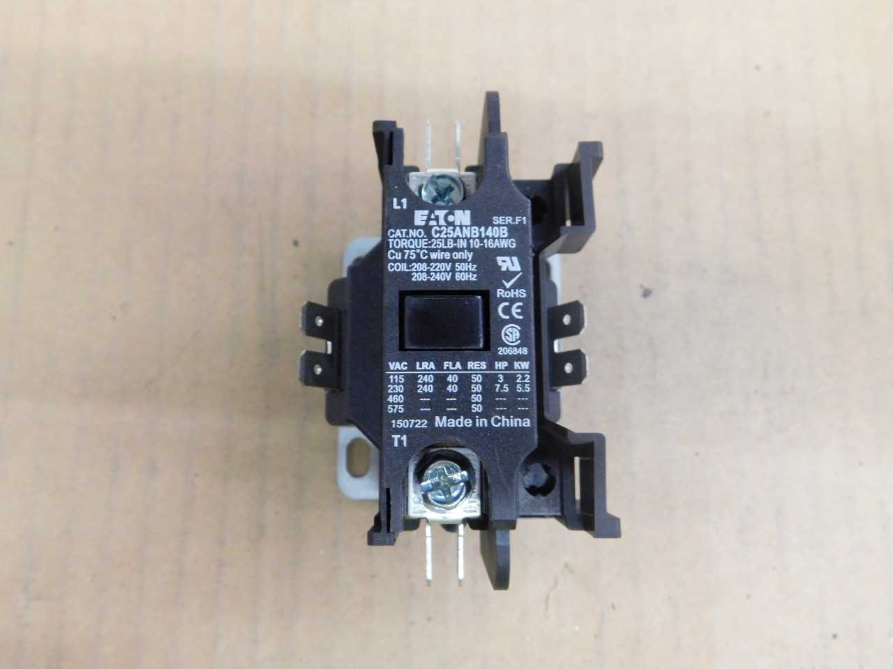 Lot of Various Definite Purpose Contactors - CONTACTORS